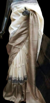 Bishnupuri Silk Hand Painting Saree SILKZONE